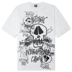 Skulls Pigment Dyed Tee - Natural
