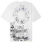 Skulls Pigment Dyed Tee - Natural