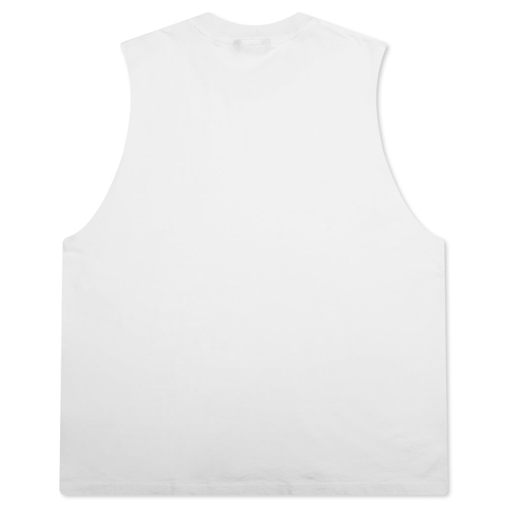 Dean Sleeveless Tee 3-Pack - White