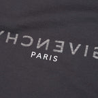 Slim Fit Reverse Print T-Shirt - Charcoal