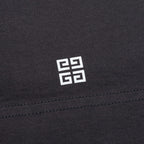 Slim Fit Reverse Print T-Shirt - Charcoal