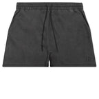 Smart Swim Shorts Metal Initial - Black