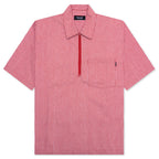 Smith 3/4 Zip Shirt - Red