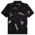 Snacks S/S Woven - Black