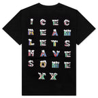 Snowfall S/S Tee - Black