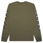 Speedway L/S Tee - Army