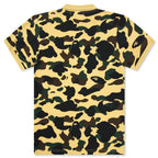 1ST Camo Ape Head One Point Polo - Yellow