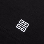 Flowers Cotton T-Shirt - Black