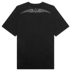 Wings Cotton T-Shirt - Black