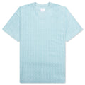4G Cotton Towelling T-Shirt - Sky Blue