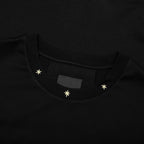 Star Print Standard T-Shirt - Black