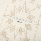 Reverse Cotton with Tarot Print T-Shirt - Ivory