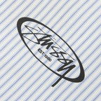 Standard L/S Shirt Logo - Blue Stripe