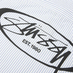 Standard L/S Shirt Logo - Blue Stripe
