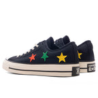Converse x Daily Paper Star Player 76 Ox - Black/Fern Green/Cyber Yellow