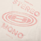 Stereo Mono Tee - Cream