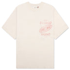 Stereo Mono Tee - Cream
