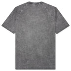 22993 S/S T-Shirt - Melange Black