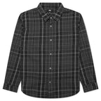 Stones Plaid Shirt - Black