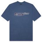 Stretch Pigment Dyed Tee - Navy