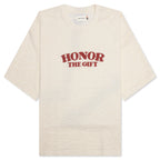 Stripe Box Tee - Bone