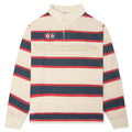 Stripe L/S Rugby - Beige