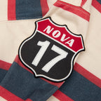 Stripe L/S Rugby - Beige