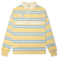 Stripe L/S Rugby - Yellow