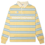 Stripe L/S Rugby - Yellow