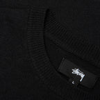 Lightweight Striped Sweater - Black