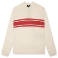 Lightweight Striped Sweater - Bone