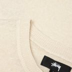 Lightweight Striped Sweater - Bone