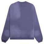 Stu Applique Crew - Blue