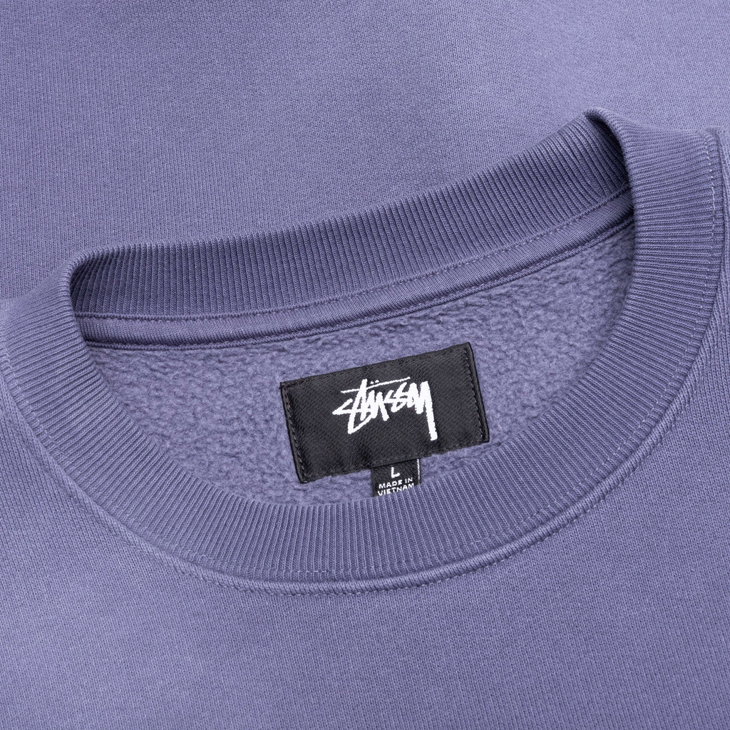 Stu Applique Crew - Blue