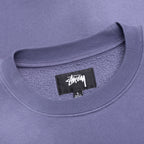 Stu Applique Crew - Blue