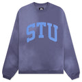 Stu Applique Crew - Blue