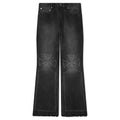 Studded Chopper Carpenter Pant - Vintage Black