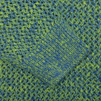2 Tone Loose Gauge Sweater - Green