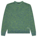 2 Tone Loose Gauge Sweater - Green