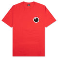 8 Ball Dot Tee - Red