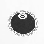 8 Ball Dot Tee - White