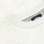 8 Ball Heavy Brushed Mohair Sweater - Cream