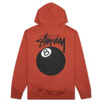 8 Ball Hoodie - Brick Red