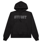 Stüssy Applique Hoodie - Black