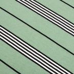 Asher Stripe L/S Crew - Green