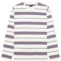 Asher Stripe L/S Crew - Natural