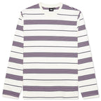 Asher Stripe L/S Crew - Natural
