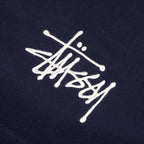 Basic Applique Hoodie - Navy