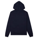 Basic Applique Hoodie - Navy