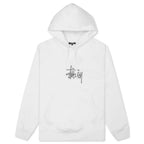 Basic Applique Hoodie - White